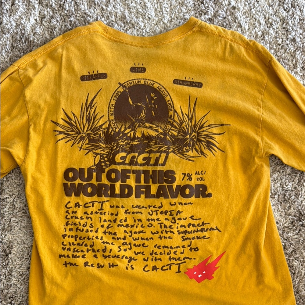 Cacti Graphic Long Sleeve - size Large